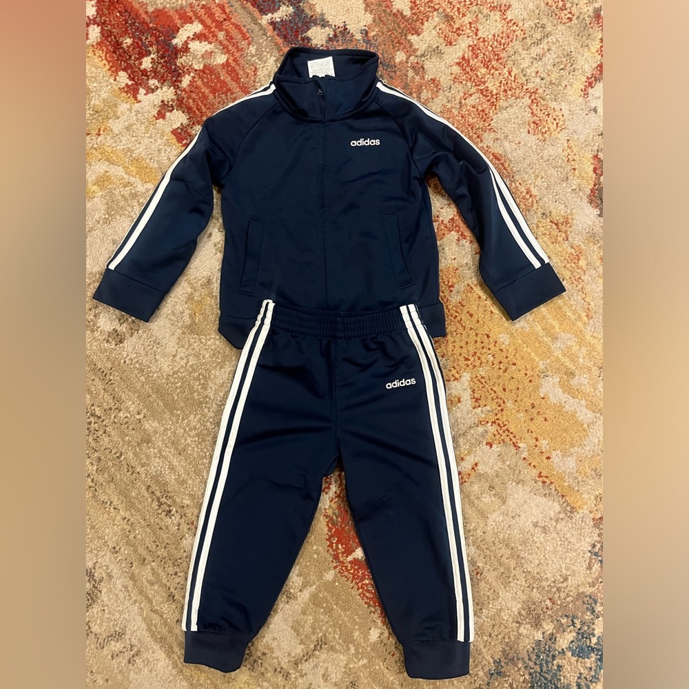 Adidas boys 24month sweatsuit